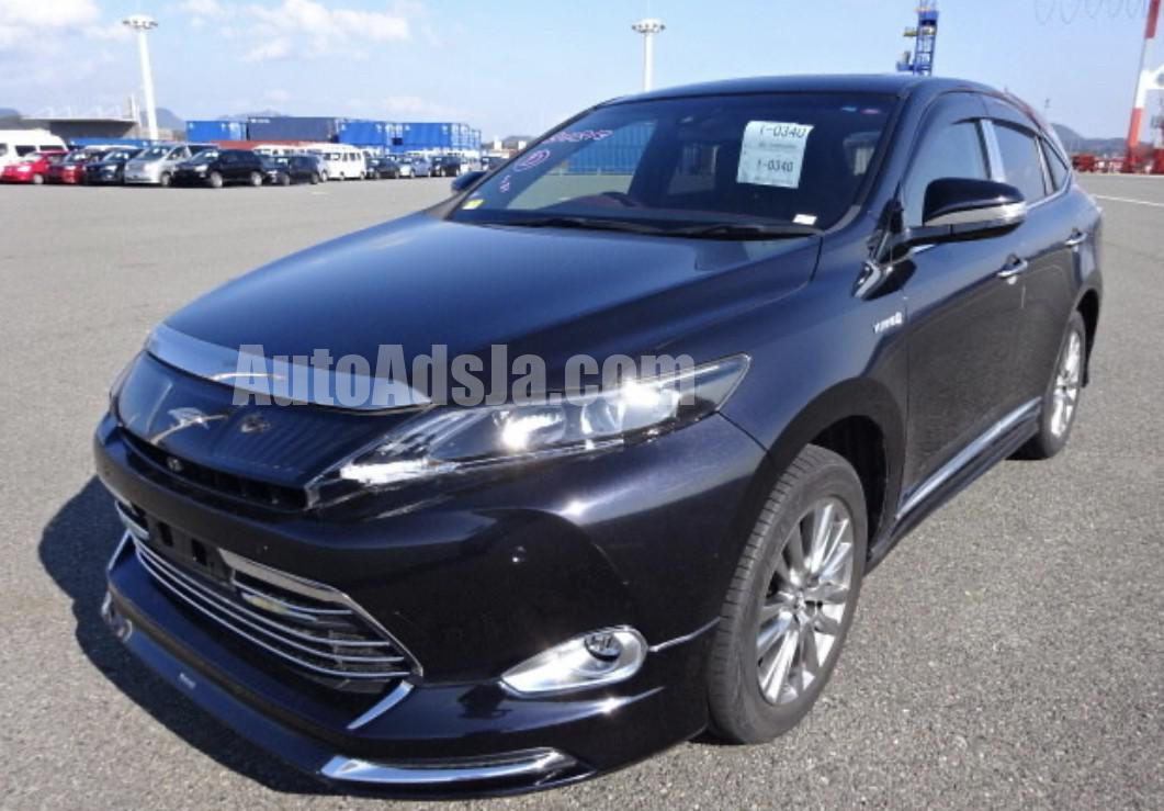 Toyota harrier hybrid 2015