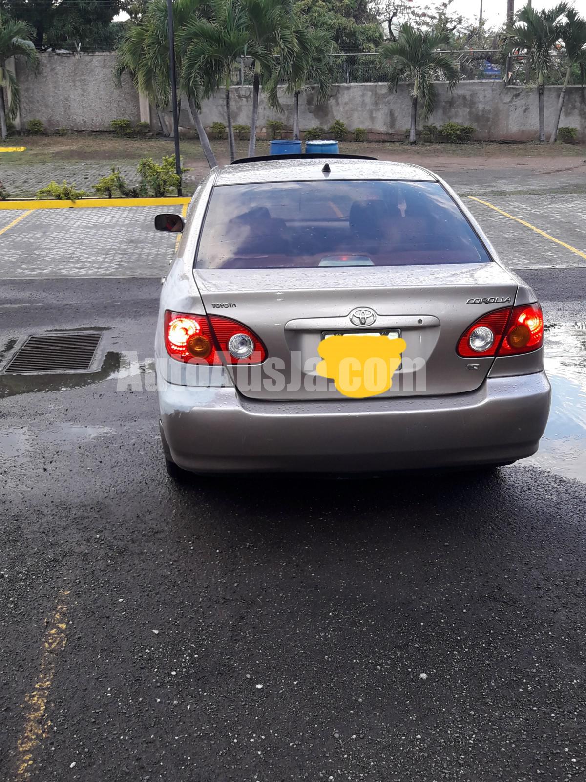 2003 Toyota Carolla for sale in Kingston / St. Andrew ... 2003 Toyota Carolla for sale in Kingston / St. Andrew ...