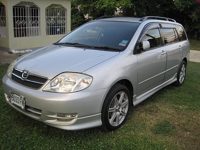 2002 Toyota Carolla Fielder S For Sale In St James Jamaica